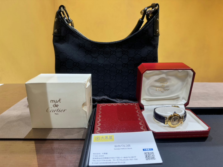 カルティエ　GUCCI　時計　バッグ　買取　仙台　大黒屋